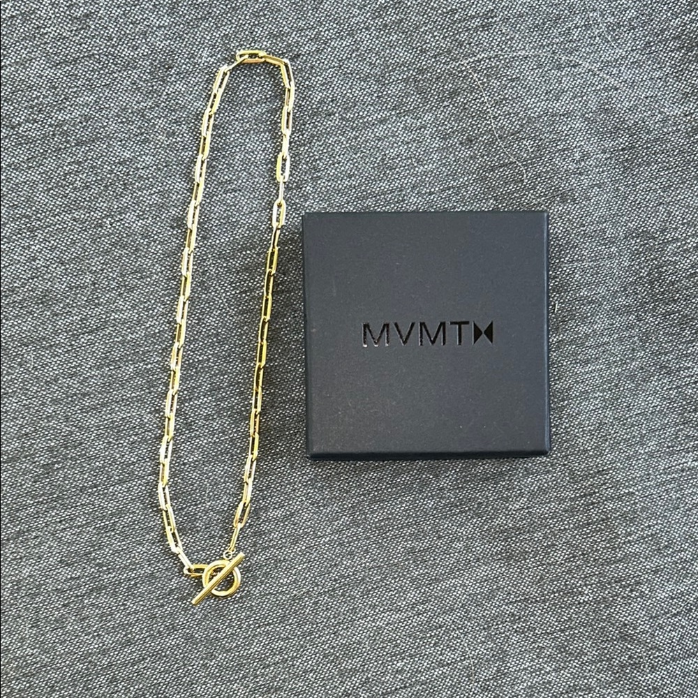 MVMT Cable Chain Necklace NWOT
